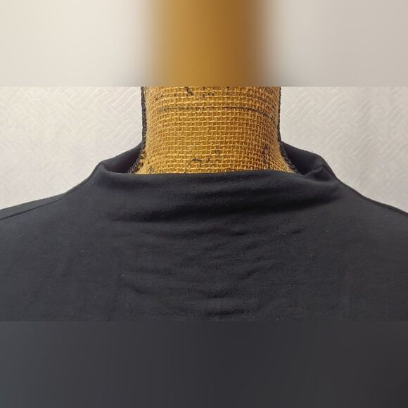 Marled Reunited Clothing "Good Vibes" Mock Neck Pullover Sz M 25" Pit to… - Picture 4 of 10